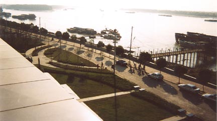 Nanjing, China - View of the River