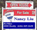 Open House sign